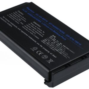 14.8V 4400mAh/65Wh 8-Cell Battery for Fujitsu Siemens Amilo Pro V2010 Fujitsu Siemens Amilo L7300 (P/N: S26391-F6051-L200 21-92287-02 21-92287-05 21-92303-01) – Front view top 45° angle
