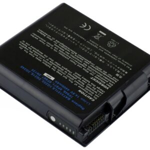 14.8V 5200mAh/77Wh 8-Cell Battery for Dell Inspiron 2600 2650 Dell Latitude V700 V710 V740 (P/N: 7F948 8F867 8F967 2G218 312-0022) – Front view top 45° angle