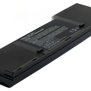 14.8V 77Wh 8-Cell Battery for Acer Aspire 1360 1365 1620 5010 Acer Extensa 2000 2500 Acer TravelMate 240 250 2000 (P/N: BTP-58A1 BTP-59A1 BTP-60A1) – Front view top 45° angle