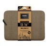 140723 Port Designs Milano II Eco 13 14 inch Universal Laptop Sleeve Desert Brown wr 01a