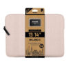 140724 Port Designs Milano II Eco 13 14 inch Universal Laptop Sleeve Plush Pink wr 01a