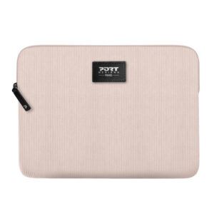 140724 Port Designs Milano II Eco 13 14 inch Universal Laptop Sleeve Plush Pink wr 02a