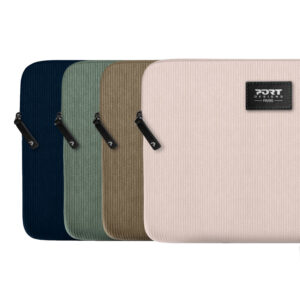 140724 Port Designs Milano II Eco 13 14 inch Universal Laptop Sleeve Plush Pink wr 04a