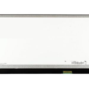 15.6" WXGA LCD Screen - LED Backlight - Resolution: 1366X768 - Glossy Surface - 30-Pin eDP Bottom-Right Connector - Slim Profile – Front view – display panel