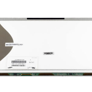 15.6" WXGA LCD Screen - LED Backlight - Resolution: 1366X768 - Matte Surface - Standard 40-Pin Bottom-Left Conector - Slim Profile – Front view – display panel