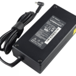 19.5V 10.3A 200W AC Adapter for HP Victus Gaming Laptop 15-fb0000 – Angled front – 3 sides visible