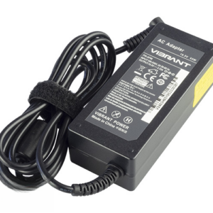 19.5V 3.33A 65W AC adaptor for HP 250 G2 250 G3 255 G2 355 G2 340 G1 – Angled front – 3 sides visible