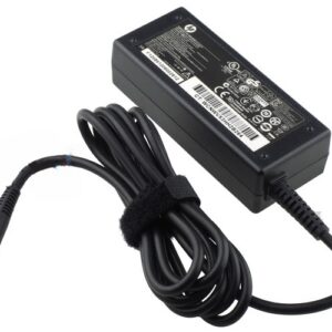 19.5V 3.33A 65W AC Adaptor for HP Laptop (P/N: 677770-003 613149-003 693715-001) – Angled front – 3 sides visible