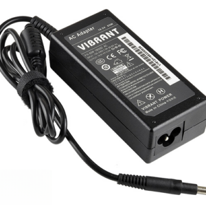 19.5V 3.33A 65W charger for HP and Proline laptops – Angled front – 3 sides visible