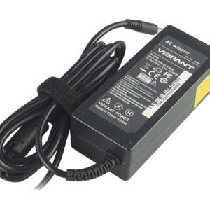 19.5V 3.34A 65W AC Adapter for Dell Inspiron 15 (5559) 13 (7347) 13 (7359) 11 (3157) – Angled front – 3 sides visible