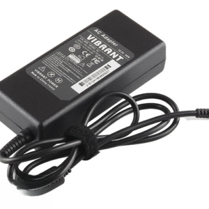 19.5V 4.62A 90W AC Adaptor for HP Laptop (P/N: 710413-001, 710414-001, 709987-001) – Angled front – 3 sides visible