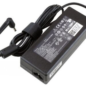 19.5V 4.62A AC Adaptor for Dell UltraBook XPS 13 (P/N: 0YY20N) – Angled front – 3 sides visible