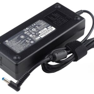 19.5V 6.15A 120W charger for HP Envy 15 17 TouchSmart 15 17 – Angled front – 3 sides visible