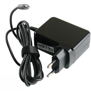 19V 1.2A 24W Micro USB Charger for Dell Venue 11 Pro 5130 7130 7139 7140 – Angled front – 3 sides visible