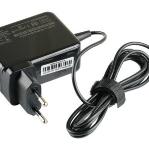 19V 1.75A 33W charger for ASUS VivoBook E200h E200HA – Angled front – 3 sides visible