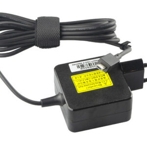 19V 1.75A 33W charger for ASUS VivoBook E200h E200HA – Angled front – 3 sides visible