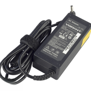 19V 3.42A 65W AC Adapter for ASUS ZenBook UX31A UX32A UX21A UX32VD (P/N: ADP-45AW A) – Angled front – 3 sides visible