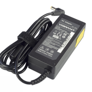 19V 3.42A 65W AC Adaptor For Acer Aspire 3050 4810T 5810T 5920 Acer Extensa 5610 5620 Acer TravelMate 5710 5720 7720 eMachines D520 D620 D720 – Angled front – 3 sides visible