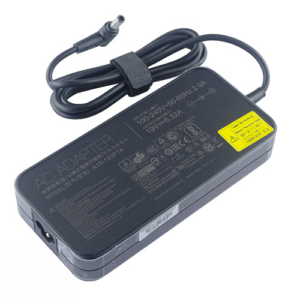 19V 6.32A 120W AC Adaptor for ASUS TUF Gaming FX505G – Angled front – 3 sides visible