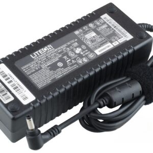 19V 7.1A 135W AC Adaptor for ASUS G71 G71G G71V (P/N: PA-1131-08 ADP-13​5DB) – Angled front – 3 sides visible