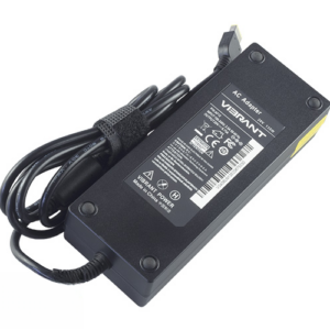20C 6.75A 135W AC Adapter for Lenovo IdeaPad Y50-70 ThinkPad Y520-15ikb T540p Type 20BE – Angled front – 3 sides visible