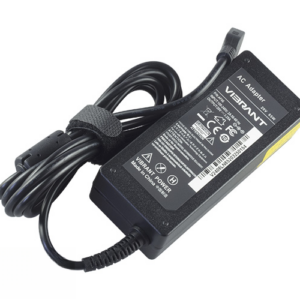20V 3.25A 65W AC Adapter for Lenovo Laptop – Angled front – 3 sides visible