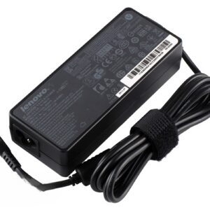 20V 4.5A 90W AC Adaptor for Lenovo ThinkPad X1 Carbon Edge E431 E531 (P/N: PA-1900-72 36200416) – Angled front – 3 sides visible