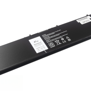 34GKR 451-BBFT 451-BBFY F38HT PFXCR T19VW Battery for Dell Latitude E7440 E7450 (7.7V 52Wh 2-Cell Li-Poly) – Front view top 45° angle