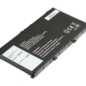 357F9 071JF4 Battery for Dell Inspiron 15 7559 (11.4V 82Wh Li-Poly) – Front view top 45° angle