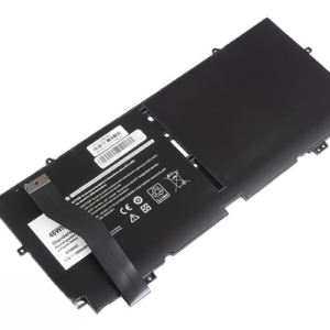 52TWH X1W0D XX3T7 DD9VF MM6M8 Battery for Dell XPS 13 7390 2-IN-1 9310 2-IN-1 (7.7V 46Wh 4-Cell Li-Poly) – Front view top 45° angle