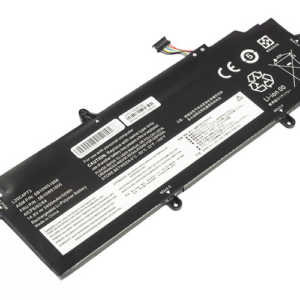5B10W51818 SB10W51919 L20M4P73 Battery for Lenovo Lenovo ThinkPad X13 G2 G3 (14.8V 50Wh 4-Cell Li-Poly) – Front view top 45° angle