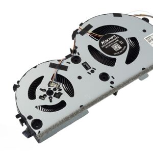 5F10S13887 CPU Fan for Lenovo IdeaPad L340-15IRH L340-17IRH 81LK 81LL (without heatsink) – Top – fan blades visible
