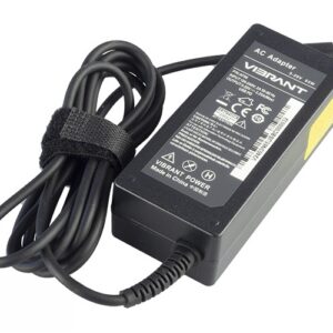 65W USB-C Desktop Charger for Acer, ASUS, Dell, HP and Lenovo Laptops – Angled front – 3 sides visible