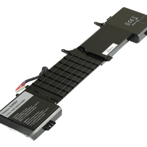 6JHDV 05046J Battery for Dell Alienware 17 R2 17 R3 (14.8V 77Wh 8-Cell) – Front view top 45° angle