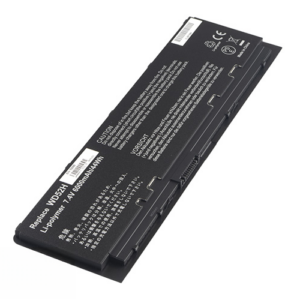 7.4V 44Wh Li-Polymer Battery for Dell Latitude E7240 E7250(P/N: WD52H) – Front view top 45° angle