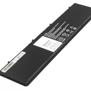 7.4V 47Wh 2-Cell Li-Poly battery for Dell Latitude E7440 (P/N: 34GKR, 451-BBFT, F38HT, T19VW, PFXCR) – Front view top 45° angle