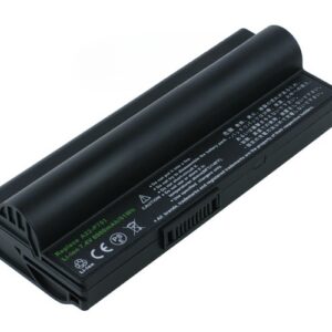 7.4V 7800mAh/58Wh 6-Cell Battery for ASUS eee PC 2G Surf 4G 4G Surf 700 701 8G 900 (P/N: A22-700 A22-P701 P22-900 90-OA001B1100) – Front view top 45° angle