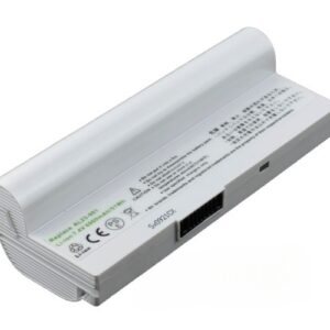 7.4V 7800mAh/58Wh 6-Cell Battery for ASUS eee PC 901 1000 1000H 1000HA (P/N: AL22-901 AL23-901 AP23-901) – Front view top 45° angle