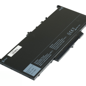 7.6V 55Wh Li-Polymer Battery for Dell Latitude E7270 E7470 (P/N: MC34Y J60J5 0MC34Y 242WD) – Front view top 45° angle