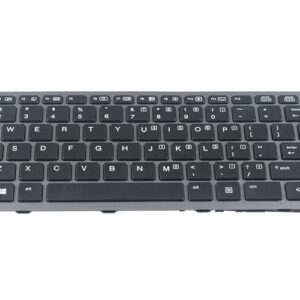739563-001 Keyboard for HP EliteBook Folio 1040 G1 G2 – Front view – keys & layout