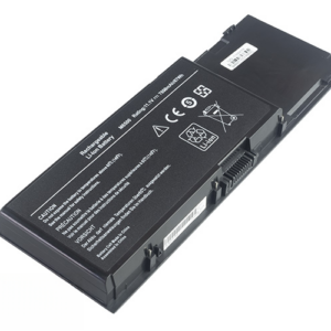 8M039 DW554 DW842 F678F Battery for Dell Precision M6400 M6500 M2400 M4400 (11.1V 87Wh 9-Cell) – Front view top 45° angle
