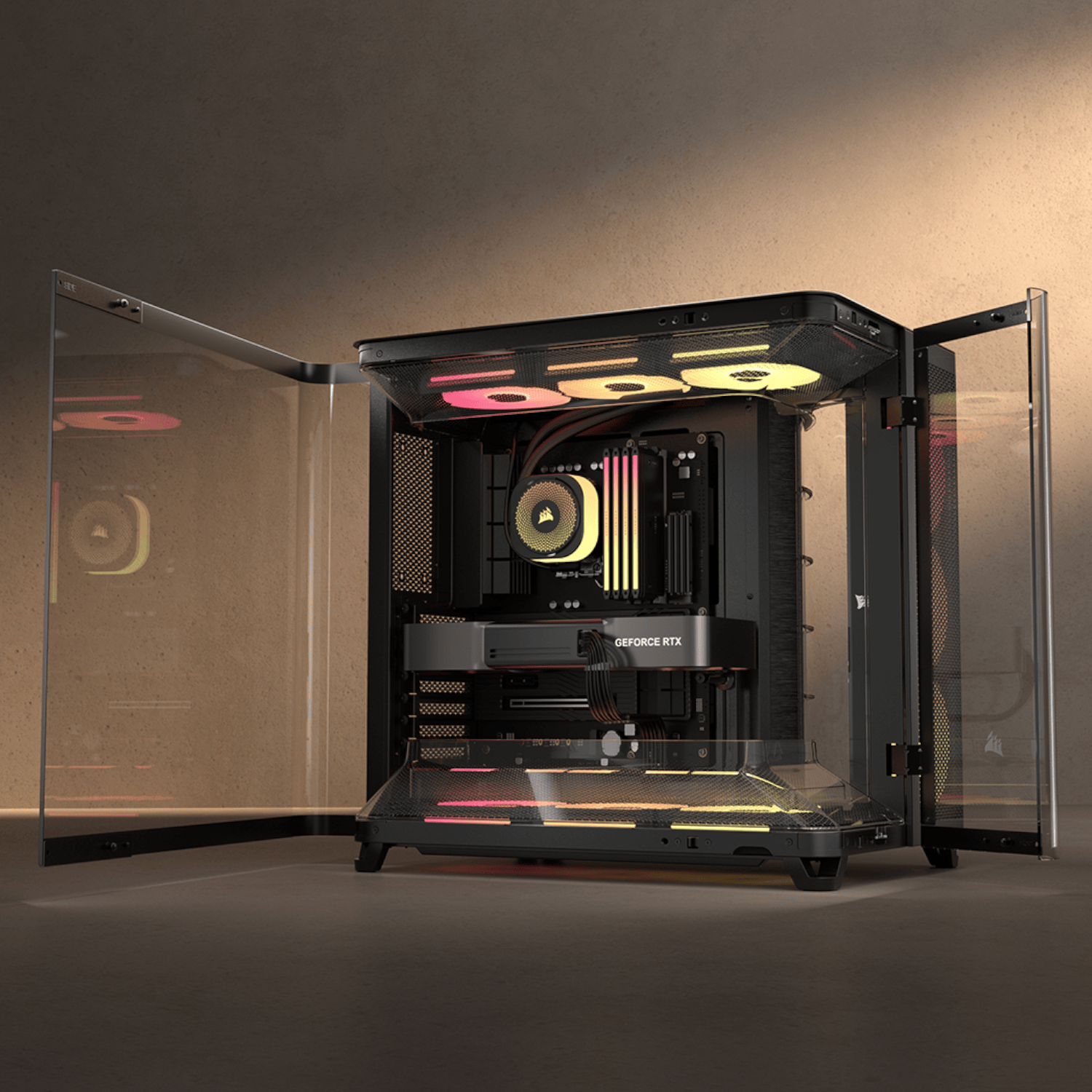 CC 9011320 WW Corsair AIR 5400 LX R RGB iCUE LINK Trip wr 08