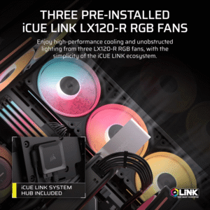 CC 9011324 WW Corsair 3500X LX R RGB iCUE LINK Mid Tow wr 03