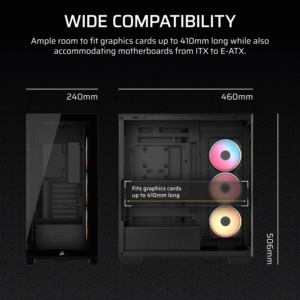 CC 9011324 WW Corsair 3500X LX R RGB iCUE LINK Mid Tow wr 05
