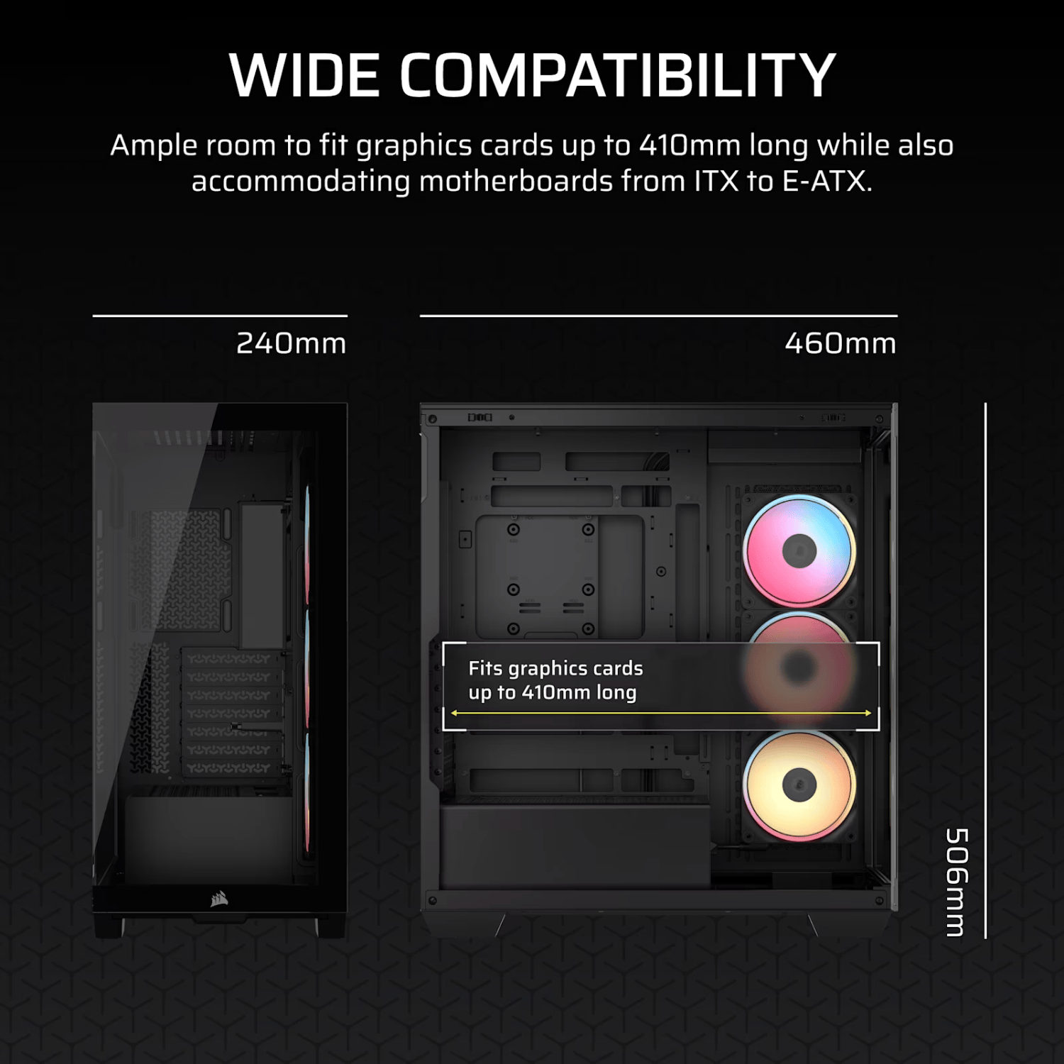 CC 9011324 WW Corsair 3500X LX R RGB iCUE LINK Mid Tow wr 05
