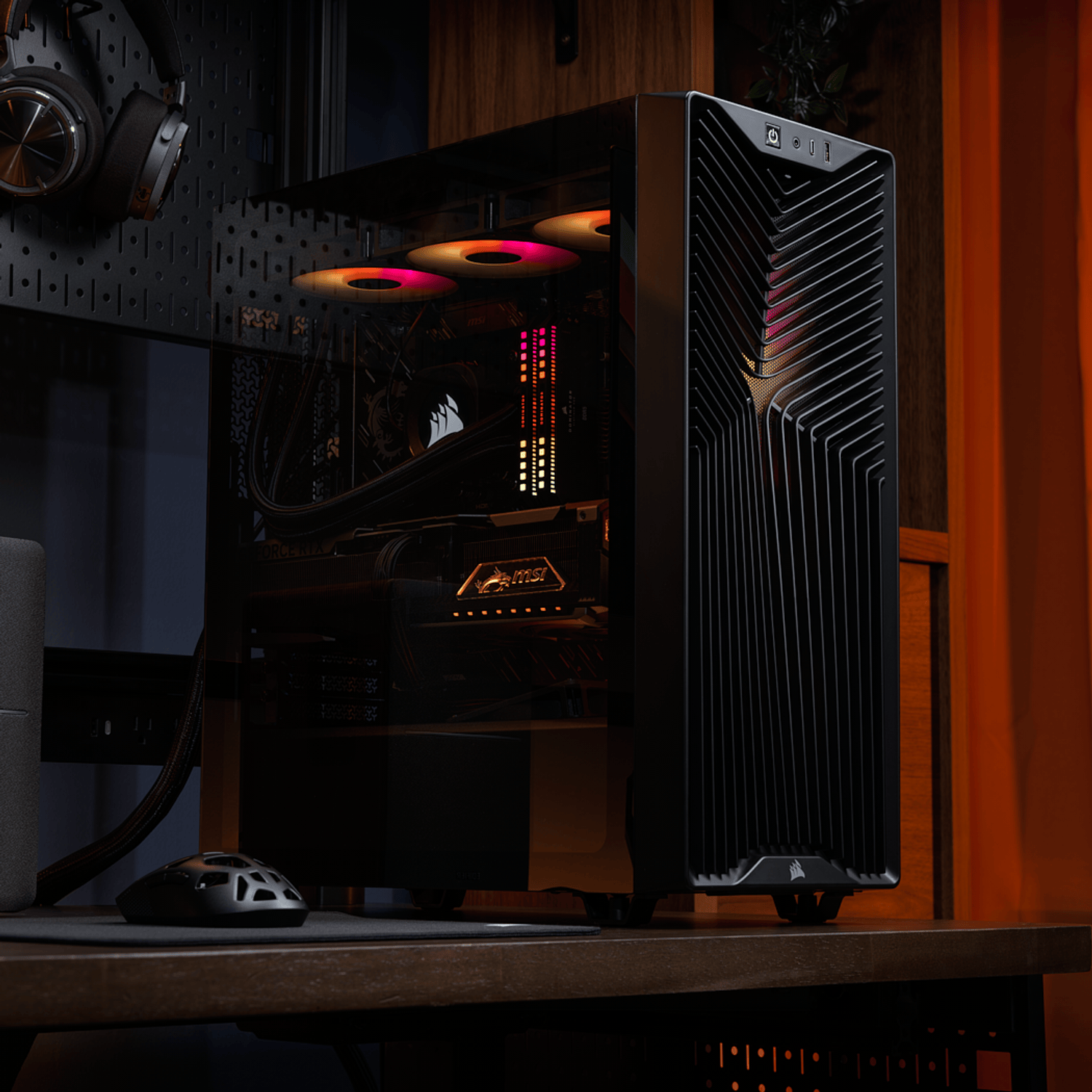 CC 9011344 WW Corsair 3200D RS ARGB Mid Tower PC Case wr 05