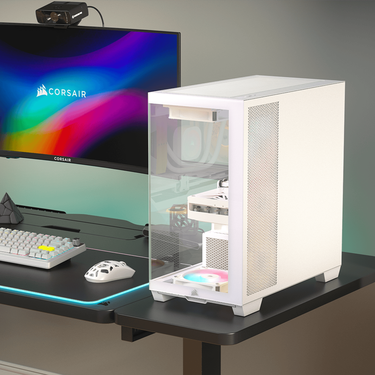 CC 9011348 WW Corsair 2800X RS R ARGB Micro ATX PC Cas wr 05