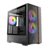 FLUX REAR Antec FLUX Rear ARGB ATX Mid Tower Gaming Chassis Black wr 01a