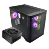 FSP09 FSP S380 M ATX ARGB Gaming Chassis and VITA GM 750W Power Supply Bundle wr 01a