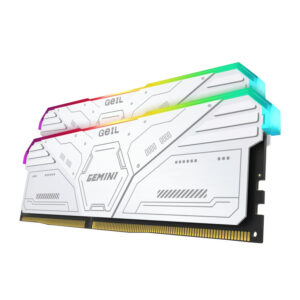 GAMSW532GB6000C36CDC GeIL Gemini RGB 32GB DDR5 6000MHz Desktop Gaming Memory Kit 2 x 16GB – White wr 02